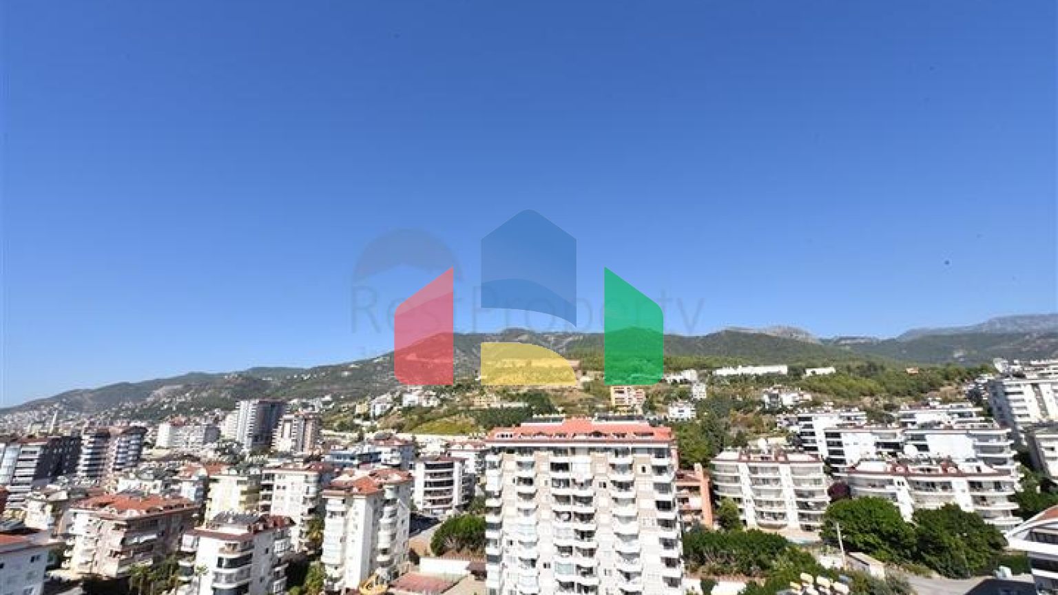 Пентхаус 4 + 1 з відкритим видом на море і аланійську фортецю