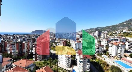 Пентхаус 4 + 1 з відкритим видом на море і аланійську фортецю Пентхаус 4 + 1 з відкритим видом на море і аланійську фортецю