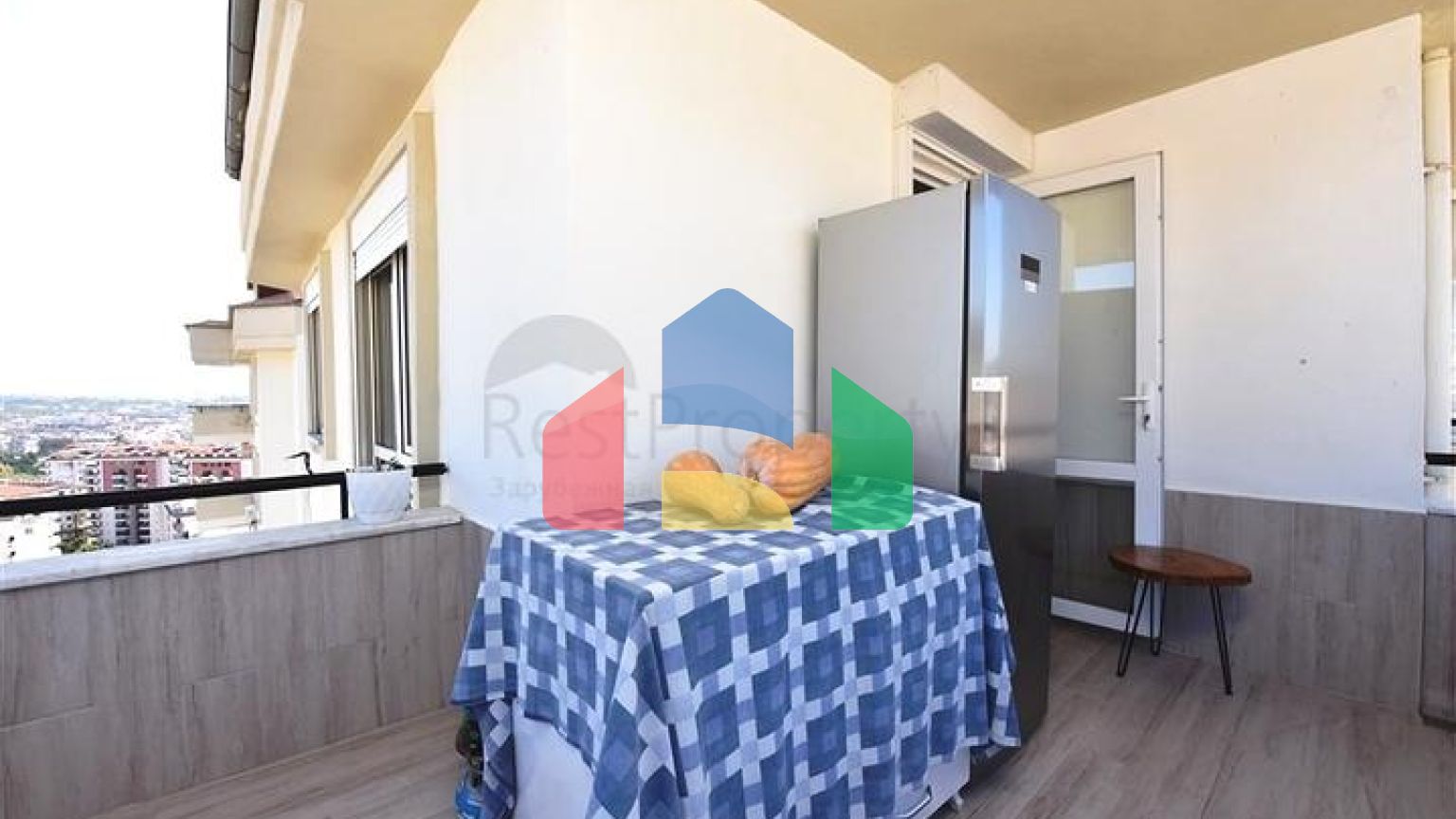 Пентхаус 4 + 1 з відкритим видом на море і аланійську фортецю