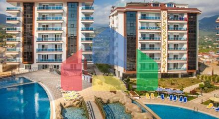 Квартира 2 + 1 в Джікджілі