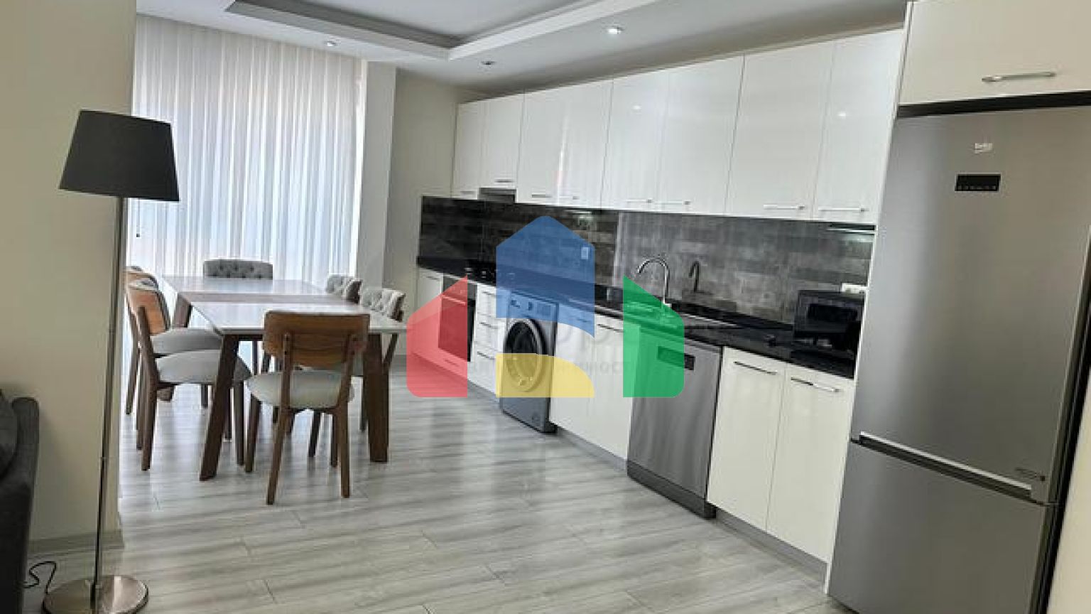 Элегантная квартира 2+1 в районе Джикджилли