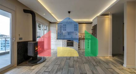 Стильный пентхаус 3+1 с развитой инфраструктурой в районе Джикджилли