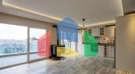 Стильный пентхаус 3+1 с развитой инфраструктурой в районе Джикджилли