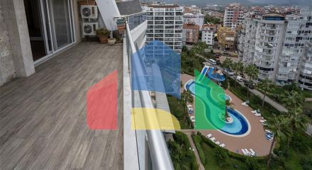 Стильный пентхаус 3+1 с развитой инфраструктурой в районе Джикджилли