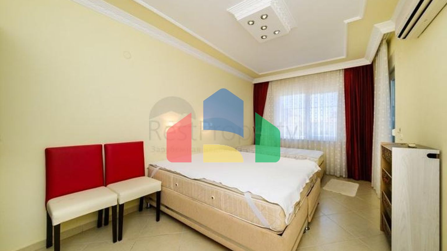 Квартира 2+1 в районе Джикджили с просторным балконом