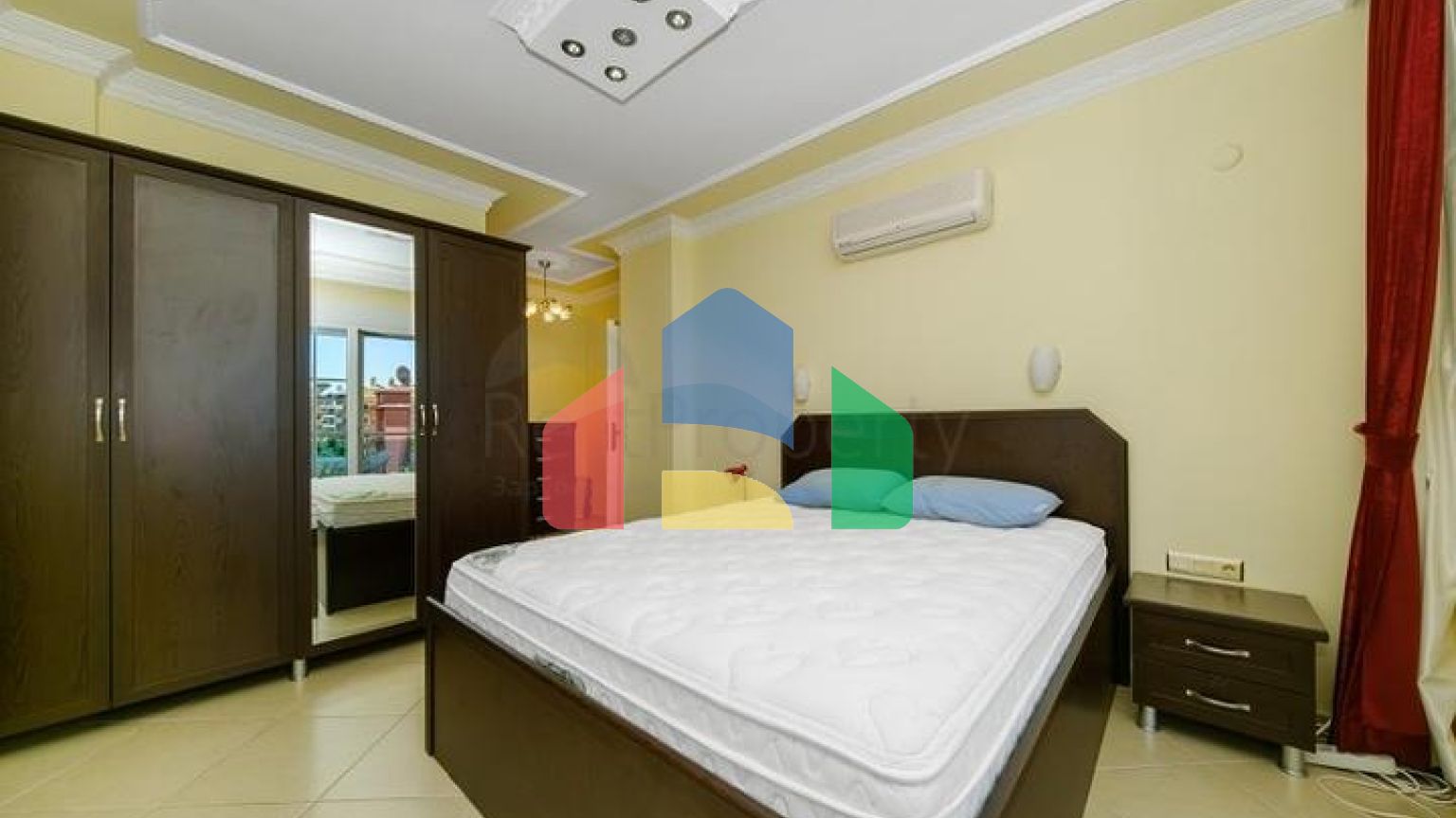 Квартира 2+1 в районе Джикджили с просторным балконом