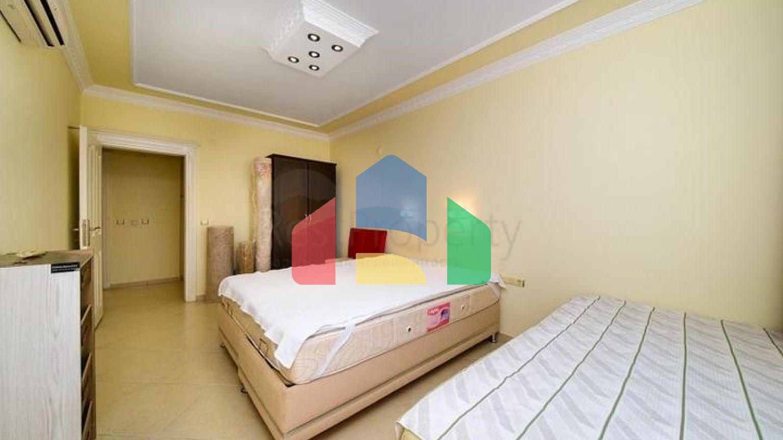 Квартира 2+1 в районе Джикджили с просторным балконом