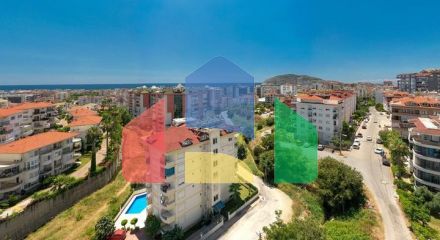 Квартира 2+1 в районе Джикджили с просторным балконом