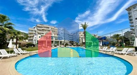 Уютная 1+1 квартира в комплексе  района Джикджилли