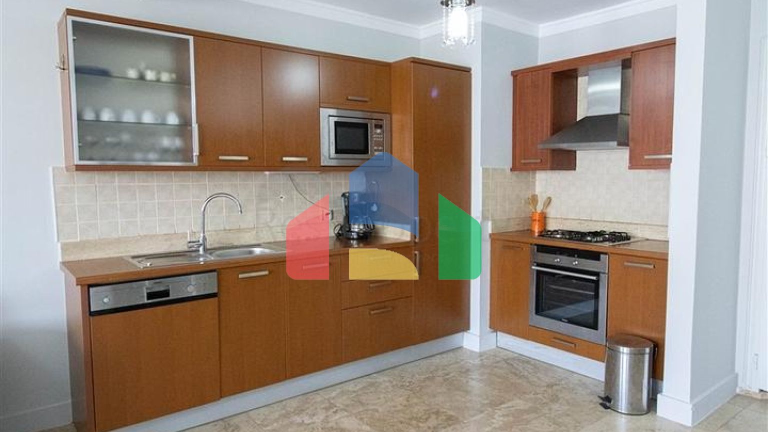 Уютная 1+1 квартира в комплексе  района Джикджилли