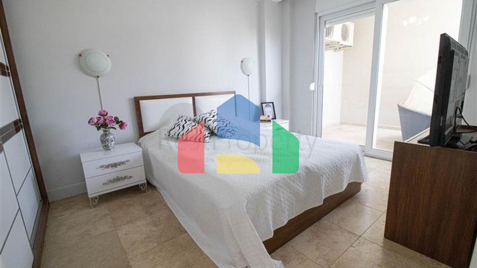 Уютная 1+1 квартира в комплексе  района Джикджилли