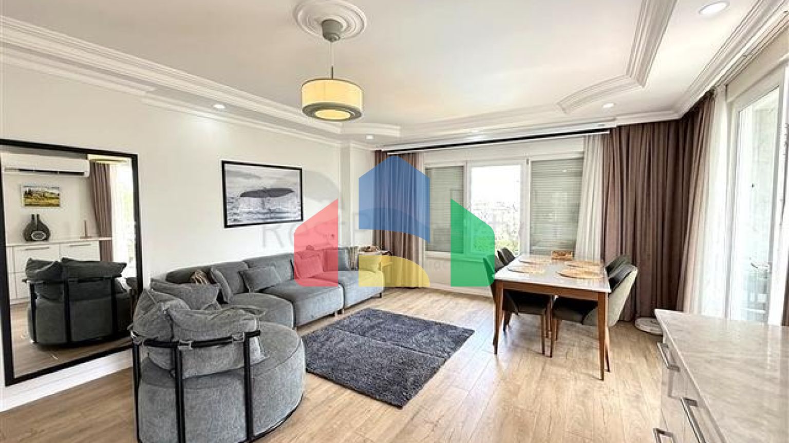 Уютная меблированная квартира 2+1 в ухоженном жилом комплексе