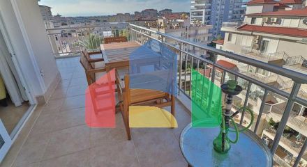 Просторная квартира 3+1 с террасой в благоустроенном жилом комплексе