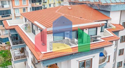 Просторный пентхаус 5+1 в развитом районе Аланьи