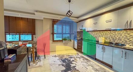 Просторный пентхаус 5+1 в развитом районе Аланьи