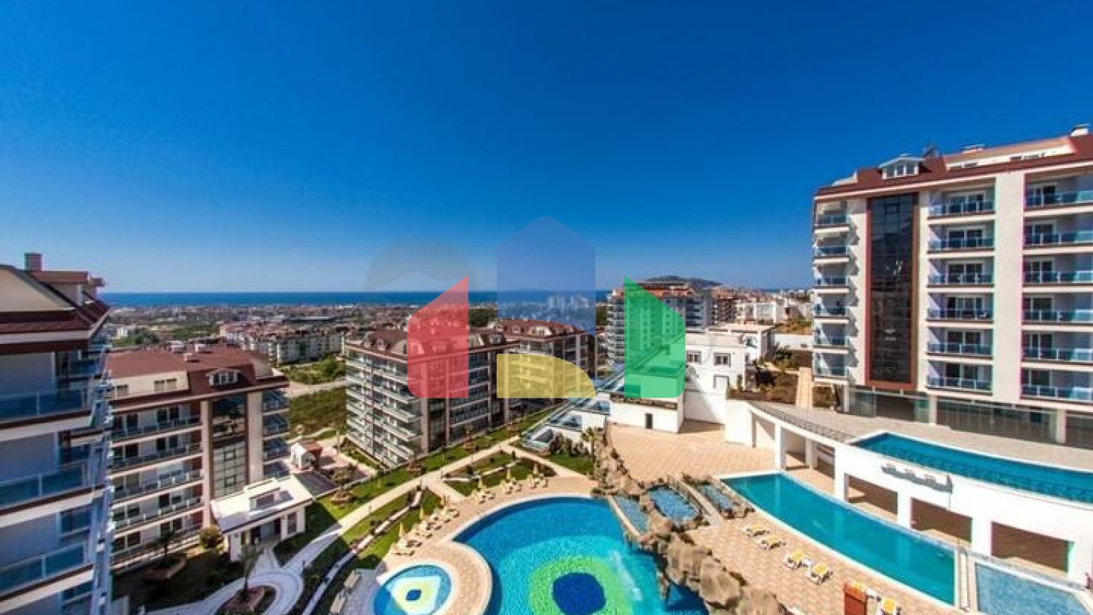 Квартира 1+1 с мебелью в районе Джикджилли