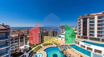 Квартира 1+1 с мебелью в районе Джикджилли