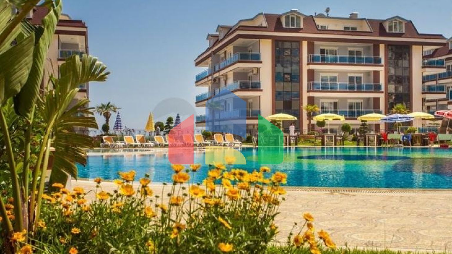 Квартира 1+1 с мебелью в районе Джикджилли