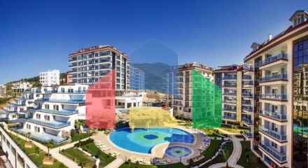 Квартира 1+1 с мебелью в районе Джикджилли