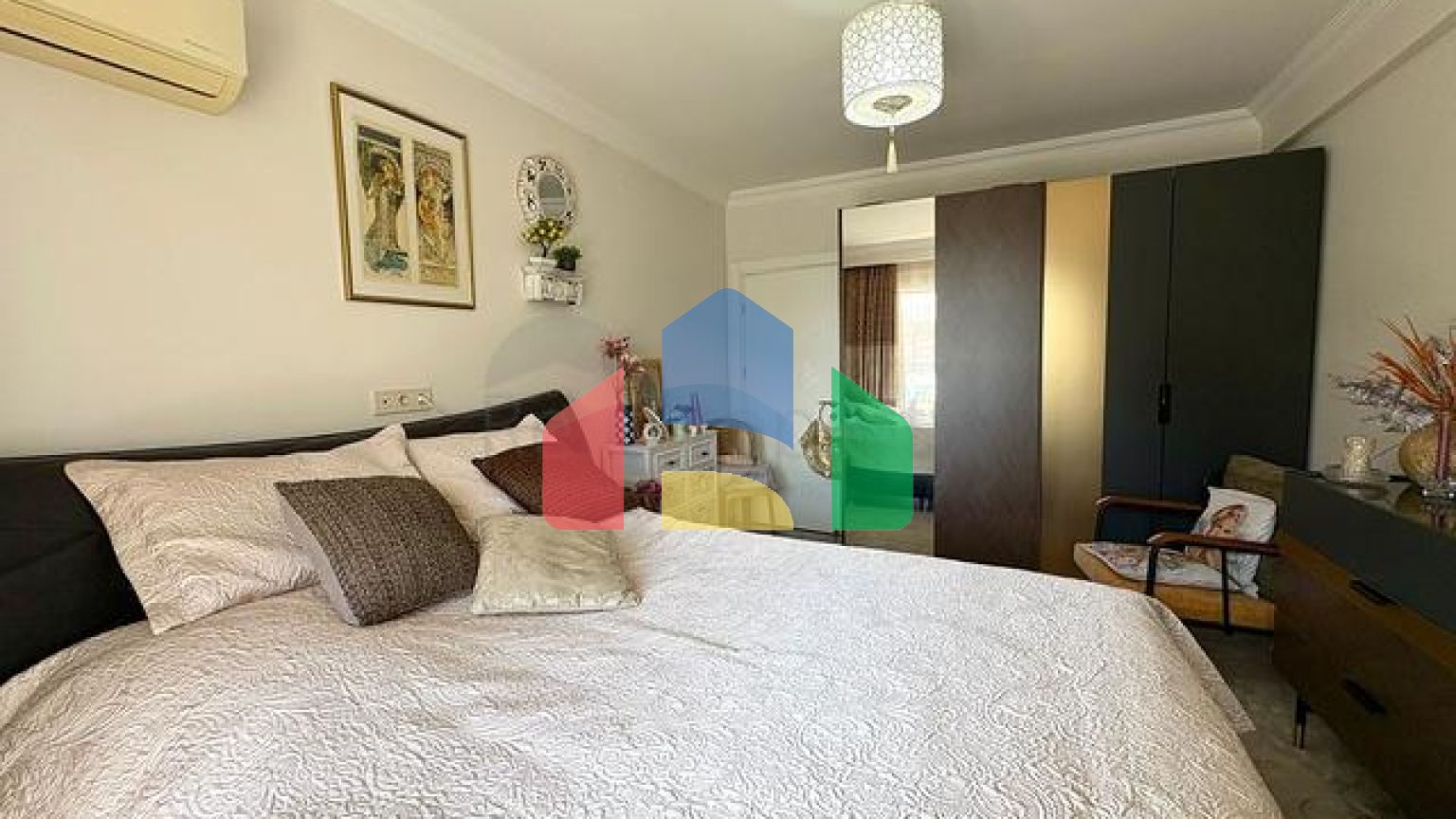 Квартира 1+1 с мебелью в районе Джикджилли