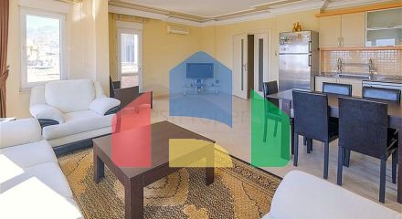 Пентхаус 4+1 с террасой в районе Джикджилли