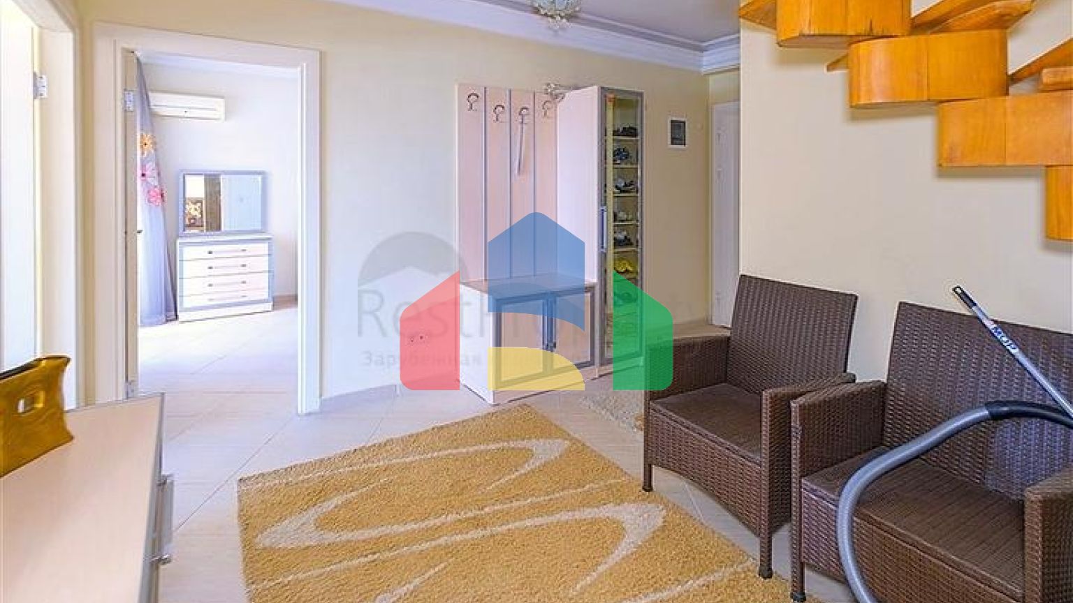 Пентхаус 4+1 с террасой в районе Джикджилли