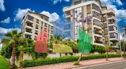 A 4+2 apartment in the Unzhaly - Antalya neighborhood