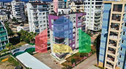 Квартира планування 2 + 1 в мікрорайоні Арапсую - Анталія