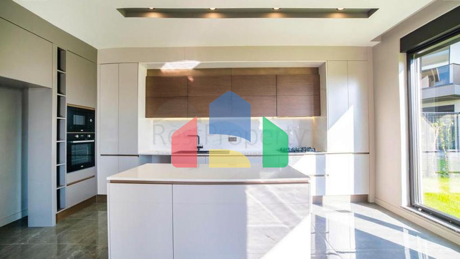 Виллы планировки 5+1 и 6+1 в микрорайоне Моллаюсуф - Анталия