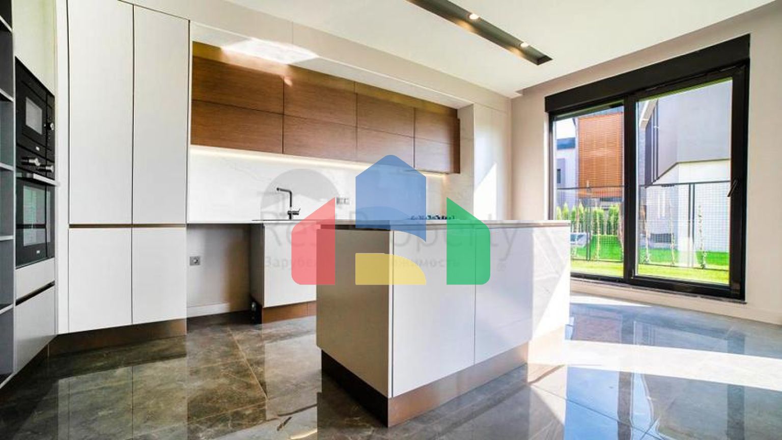 Виллы планировки 5+1 и 6+1 в микрорайоне Моллаюсуф - Анталия