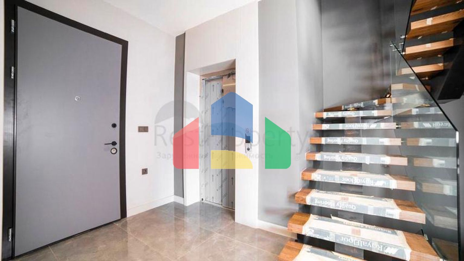 Виллы планировки 5+1 и 6+1 в микрорайоне Моллаюсуф - Анталия