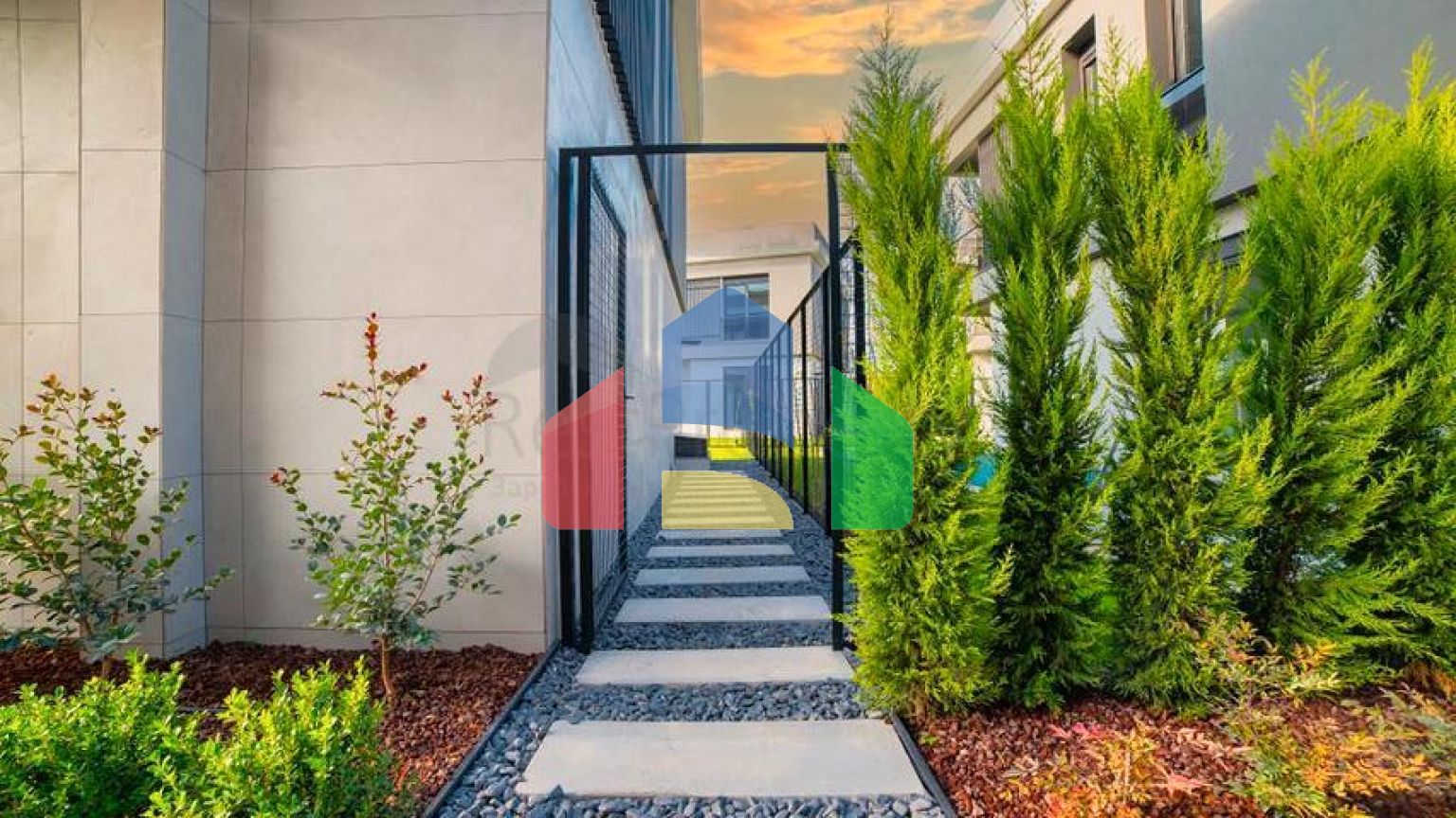 Виллы планировки 5+1 и 6+1 в микрорайоне Моллаюсуф - Анталия