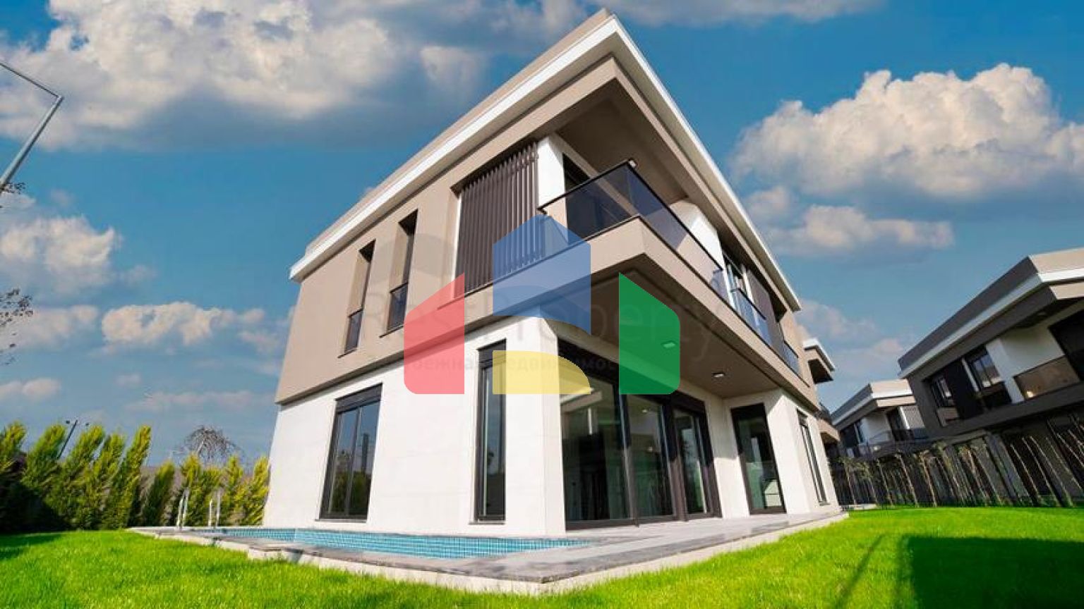 Виллы планировки 5+1 и 6+1 в микрорайоне Моллаюсуф - Анталия