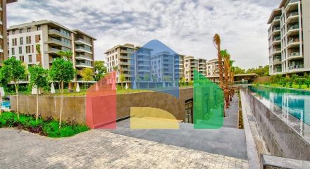A 3+1 apartment in the Gursu - Antalya neighborhood