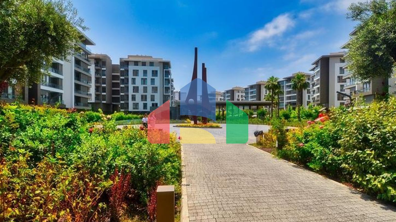 Квартира планування 3 + 1 в мікрорайоні Гюрсу - Анталія