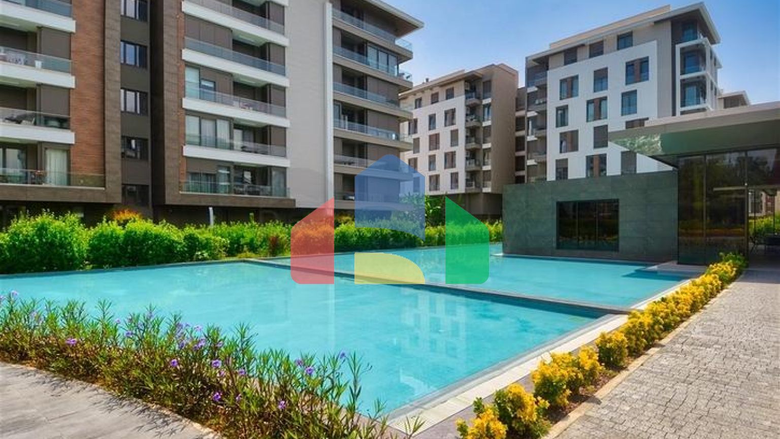 Квартира планування 3 + 1 в мікрорайоні Гюрсу - Анталія