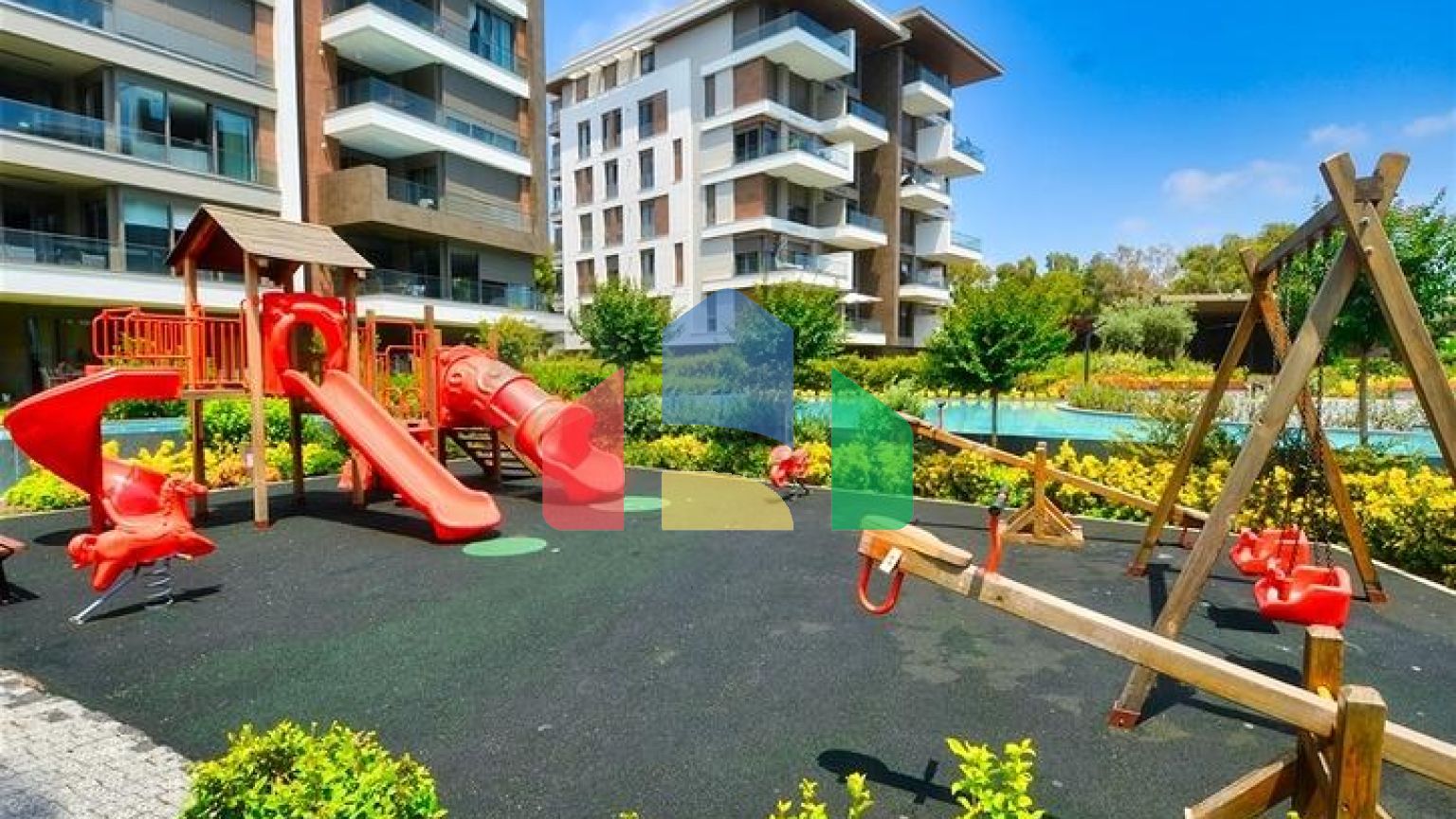 Квартира планування 3 + 1 в мікрорайоні Гюрсу - Анталія