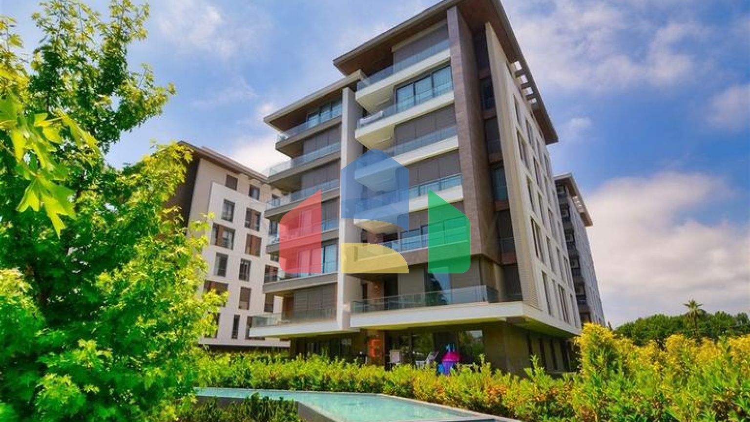 Квартира планування 3 + 1 в мікрорайоні Гюрсу - Анталія