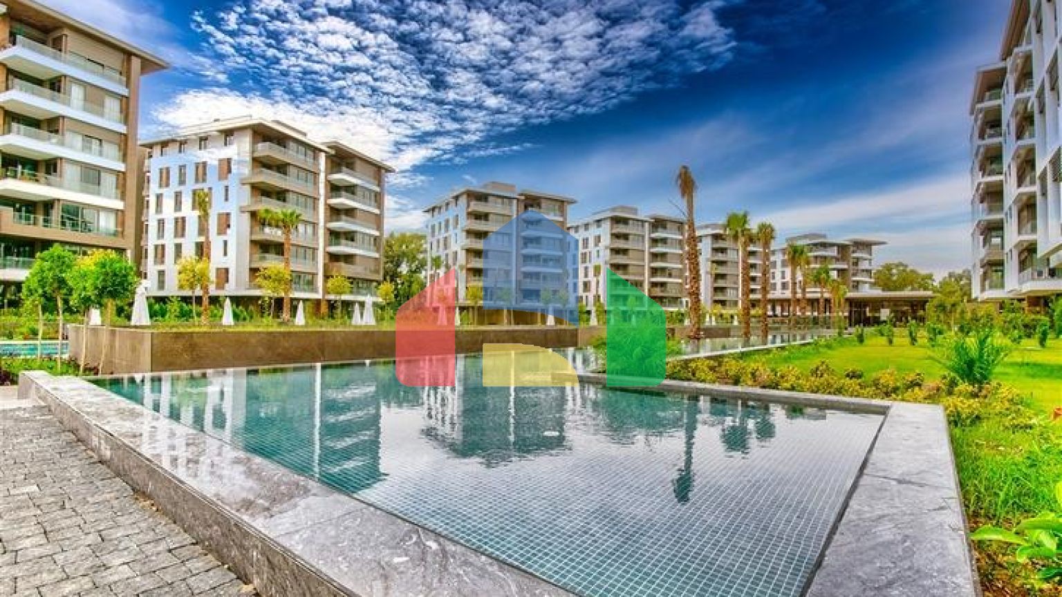 Квартира планування 3 + 1 в мікрорайоні Гюрсу - Анталія