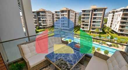 Квартира планування 3 + 1 в мікрорайоні Гюрсу - Анталія