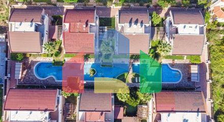 Вилла планировки 5+2 в микрорайоне Сарысу - Анталия