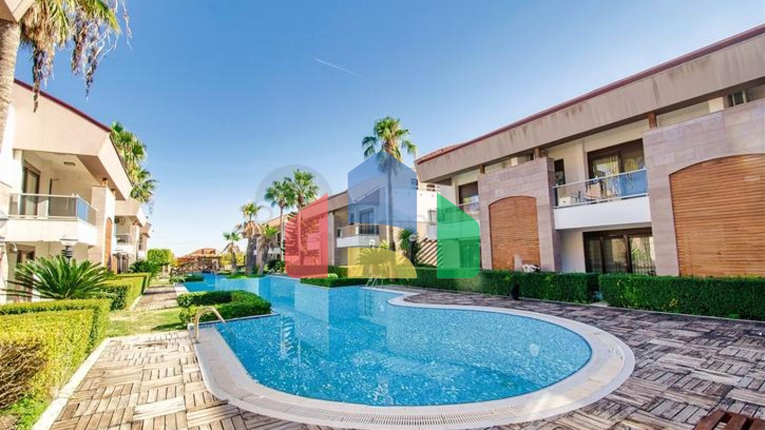 Вилла планировки 5+2 в микрорайоне Сарысу - Анталия