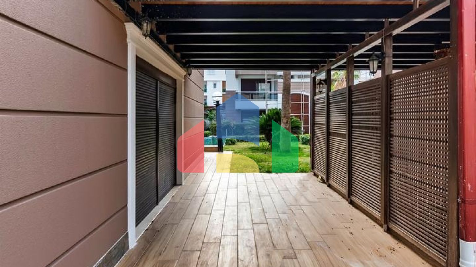 Вилла планировки 5+2 в микрорайоне Сарысу - Анталия