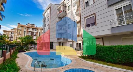 1+1 apartment in the Liman - Antalya neighborhood