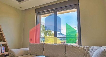 A 4+1 duplex apartment in the Zyumryut - Antalya neighborhood