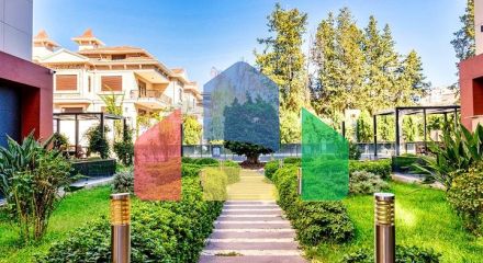 Квартира планування 4 + 1 дуплекс в мікрорайоні Зюмрют-Анталія