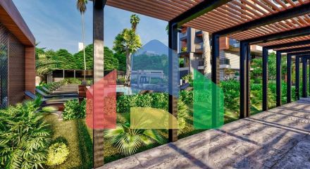 Квартиры планировки 2+1 в микрорайоне Арапсую - Анталия