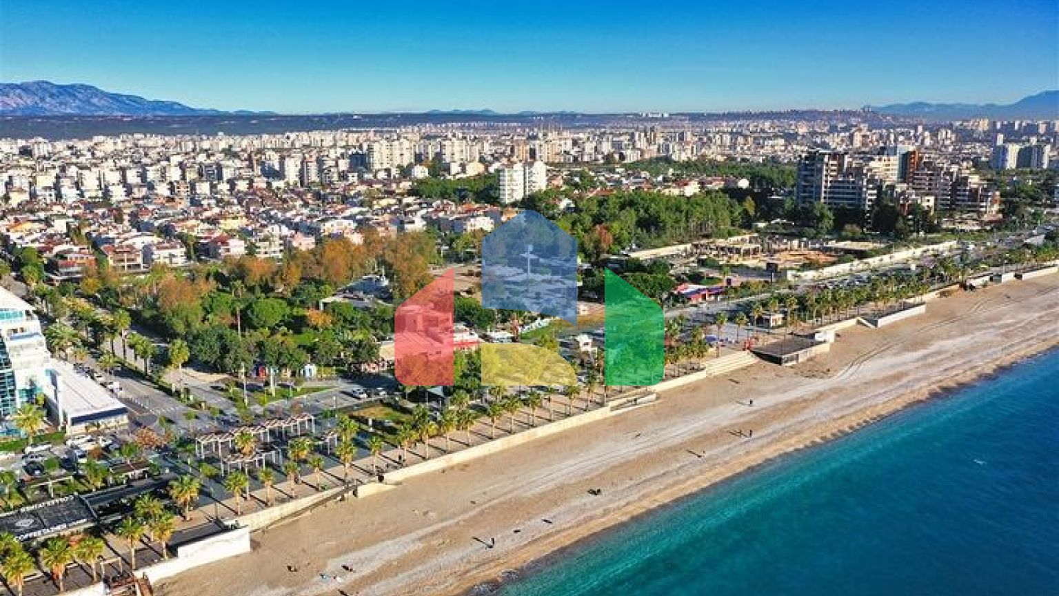 Квартира планування 2 + 1 в мікрорайоні Алтинкум - Анталія