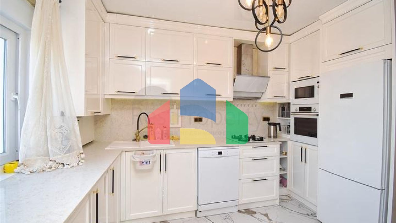 Квартира планування 3 + 1 в мікрорайоні Гюрсу - Анталія