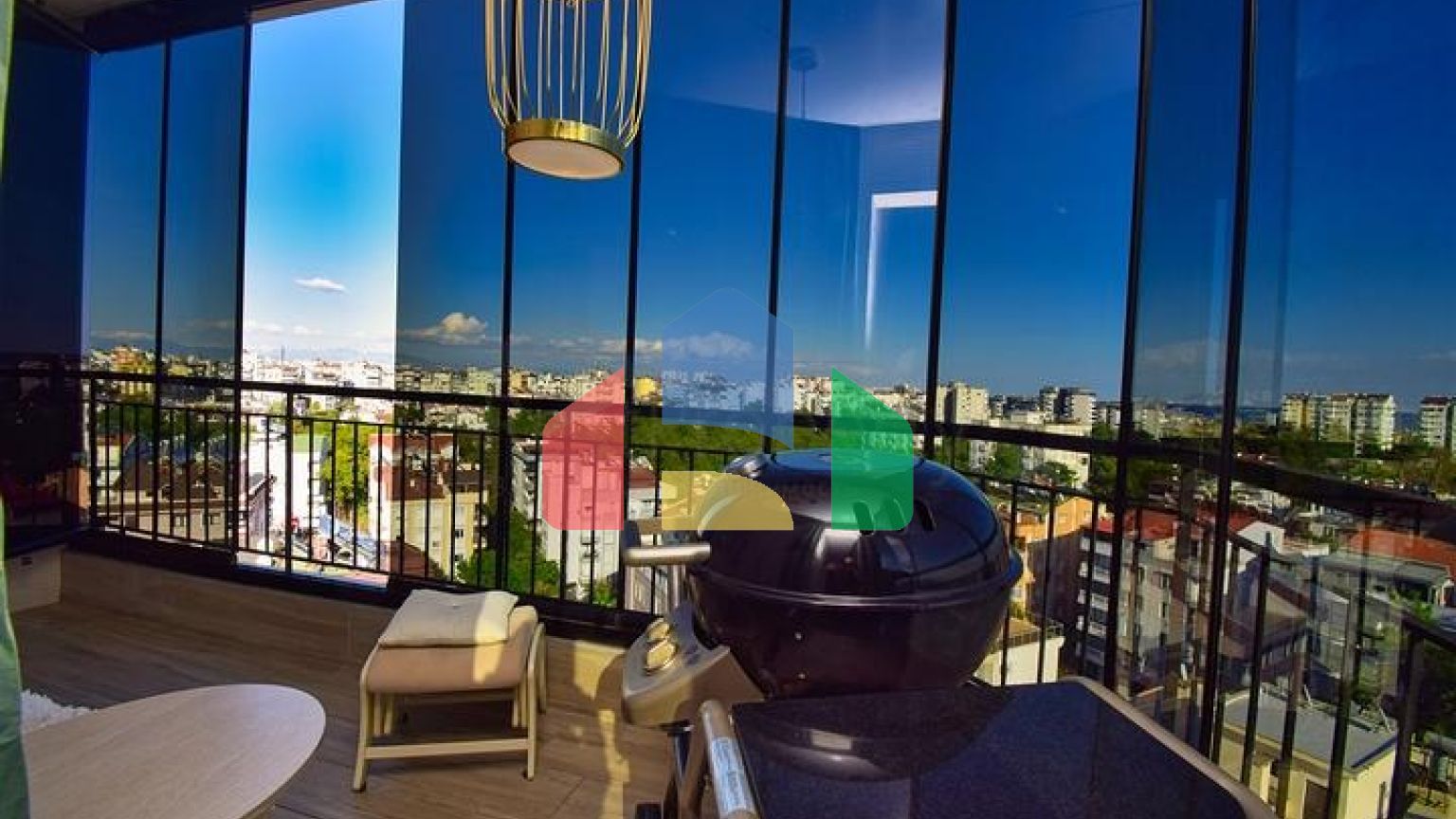 Квартира планування 3 + 1 в мікрорайоні Гюрсу - Анталія